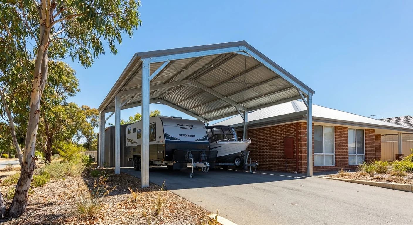 Carports detail in Perth