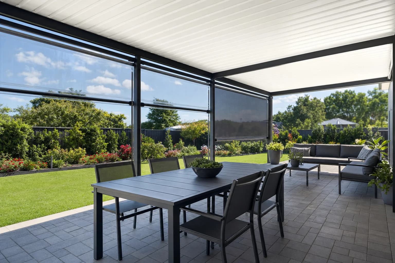 Outdoor Patio Blinds for a Perth home