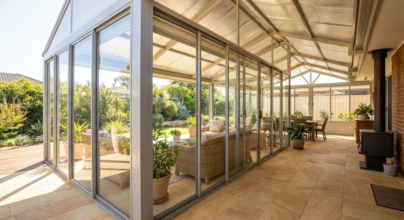 Patio Enclosures for a Perth home