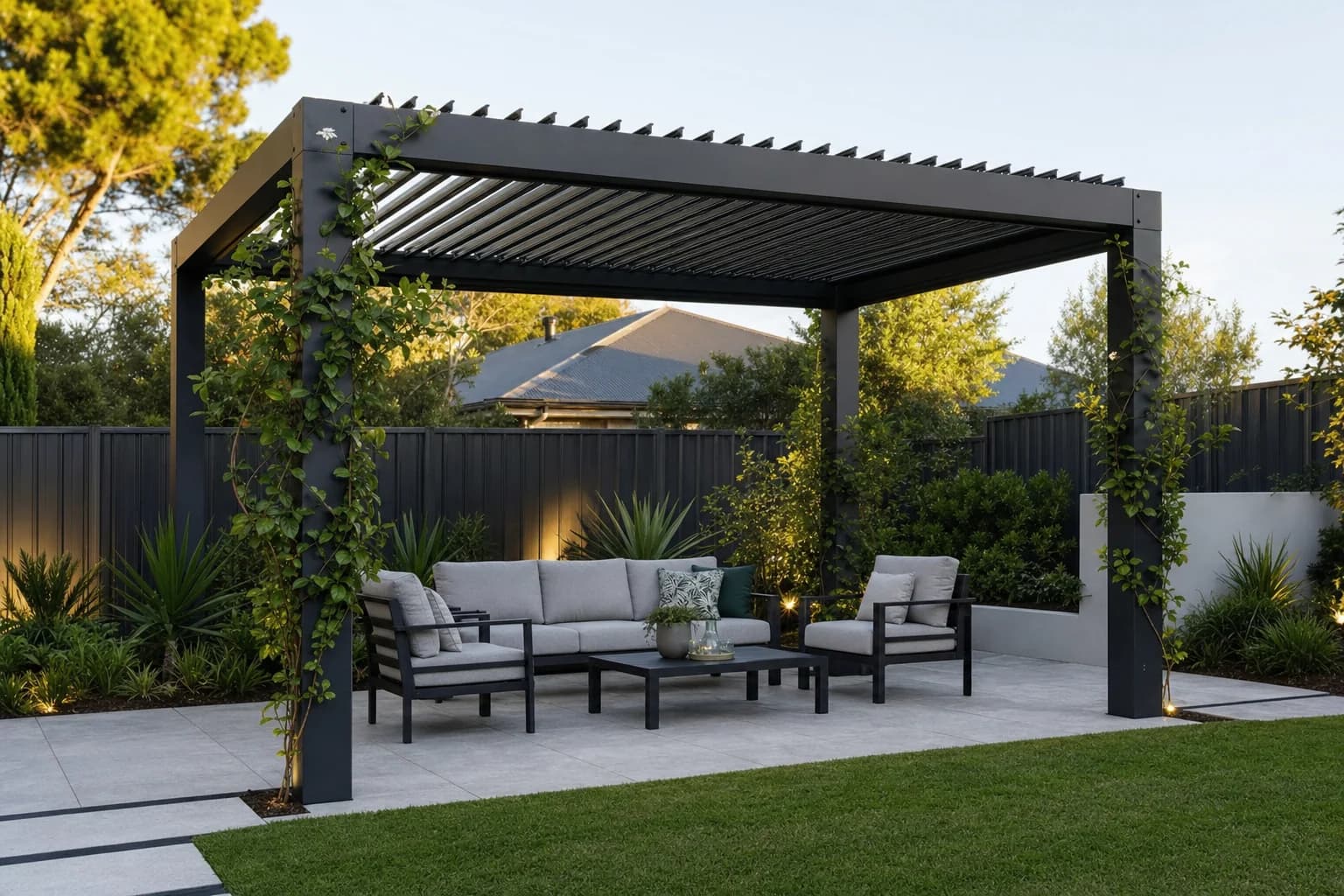 Pergolas for a Perth home