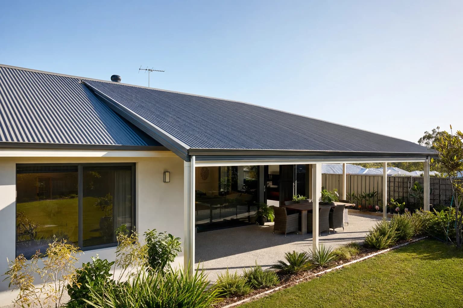 Recent patio work in Iluka