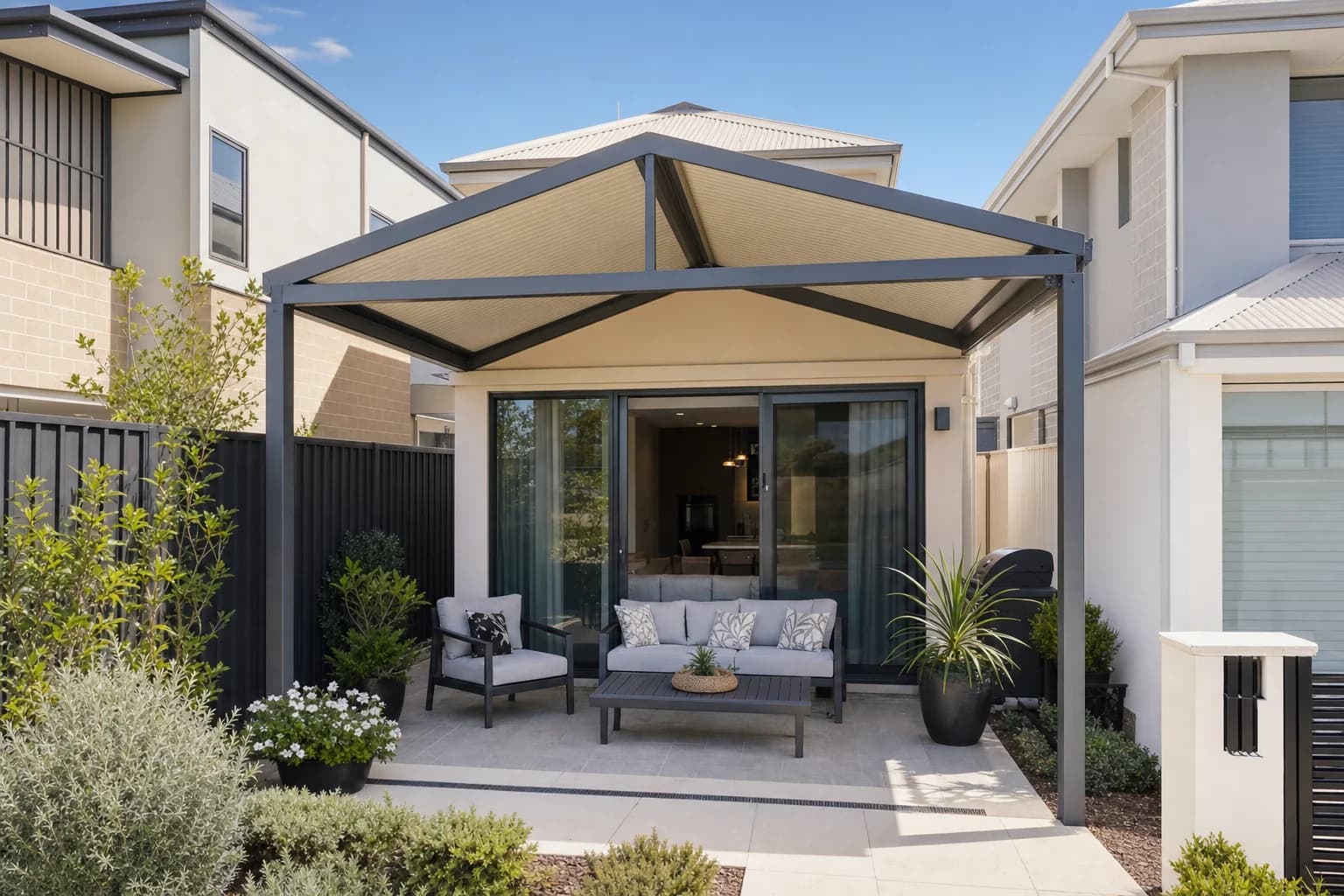 Recent patio work in Marmion