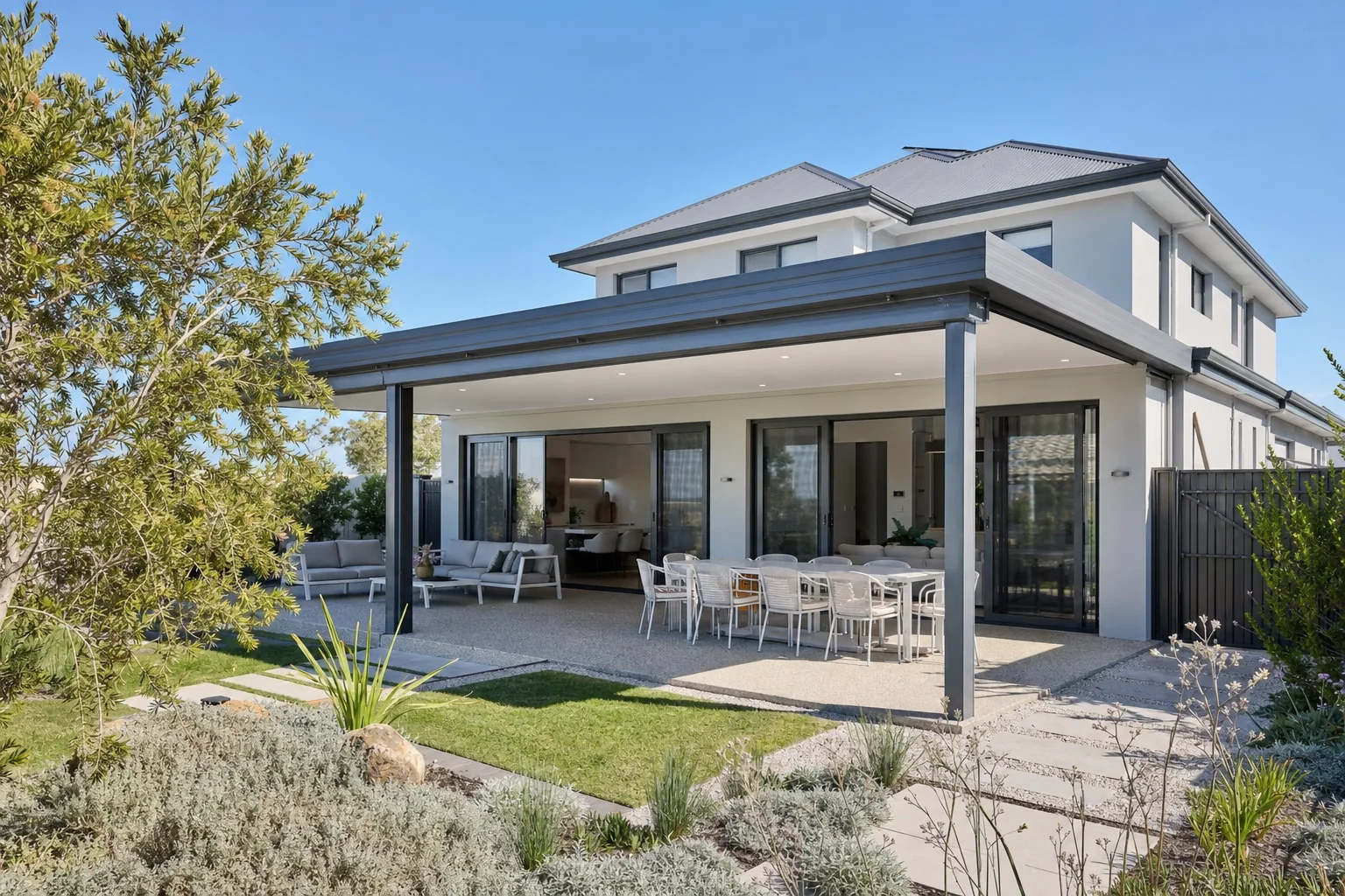Recent patio work in Mullaloo