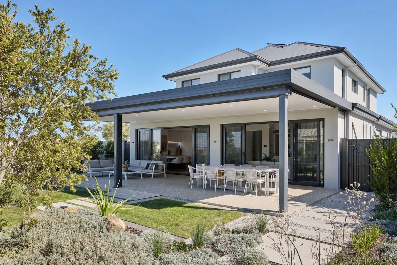 Recent patio work in Mullaloo