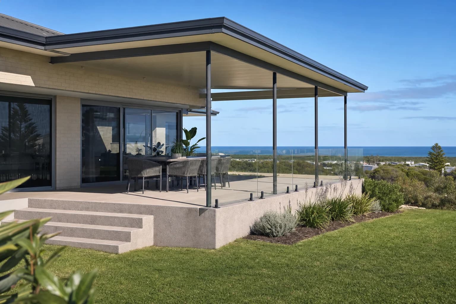 Recent patio work in Sorrento