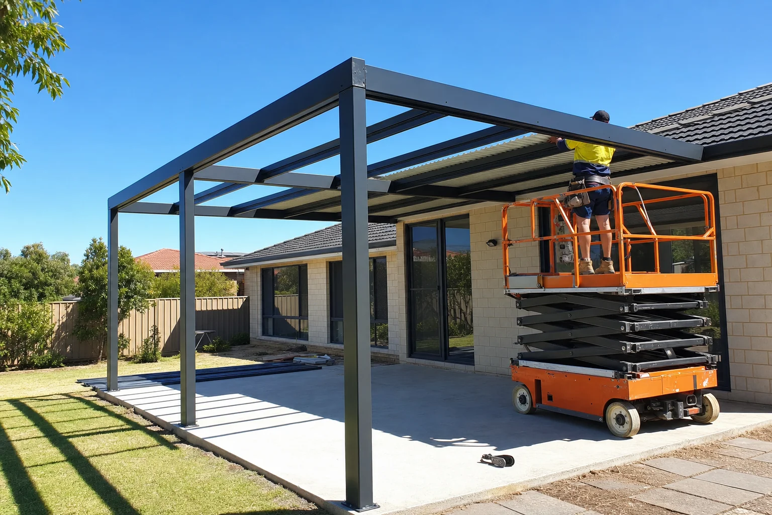 Patio Replacement detail in Perth